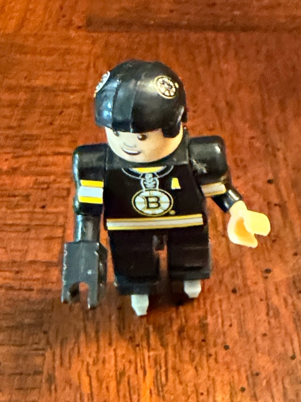NHL Hockey Patrice Bergeron Boston Bruins Lego Figure